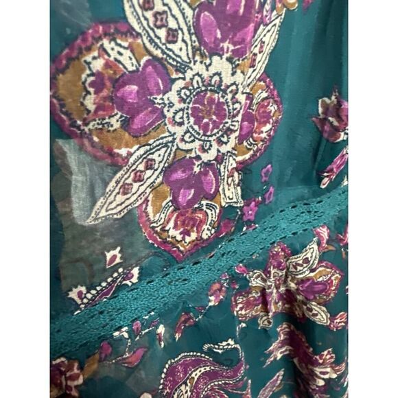 Band of Gypsies We The Free Wrap Dress Size Medium - Picture 8 of 14